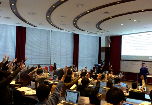 牧田教授の授業の様子