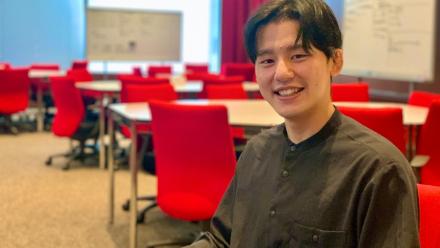 経営管理課程4年生 河田さん