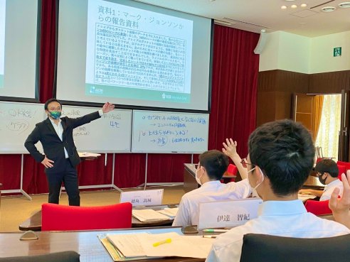太宰先生授業の様子