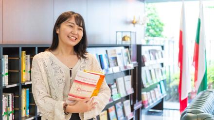 経営管理4年生　野里さん