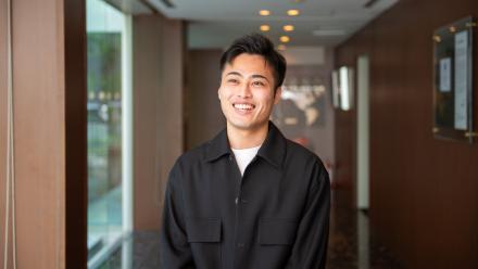 経営管理課程　坪根さん