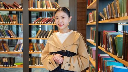 商学部マーケティング学科　小笠原さん