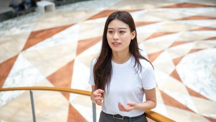 国際学部英語学科　佐々木さん
