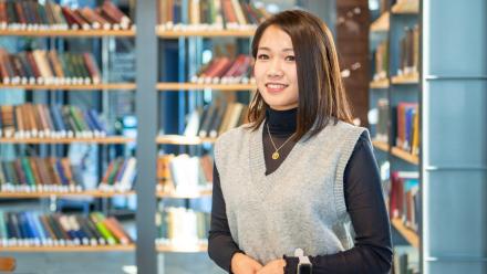 国際学部英語学科　山口さん